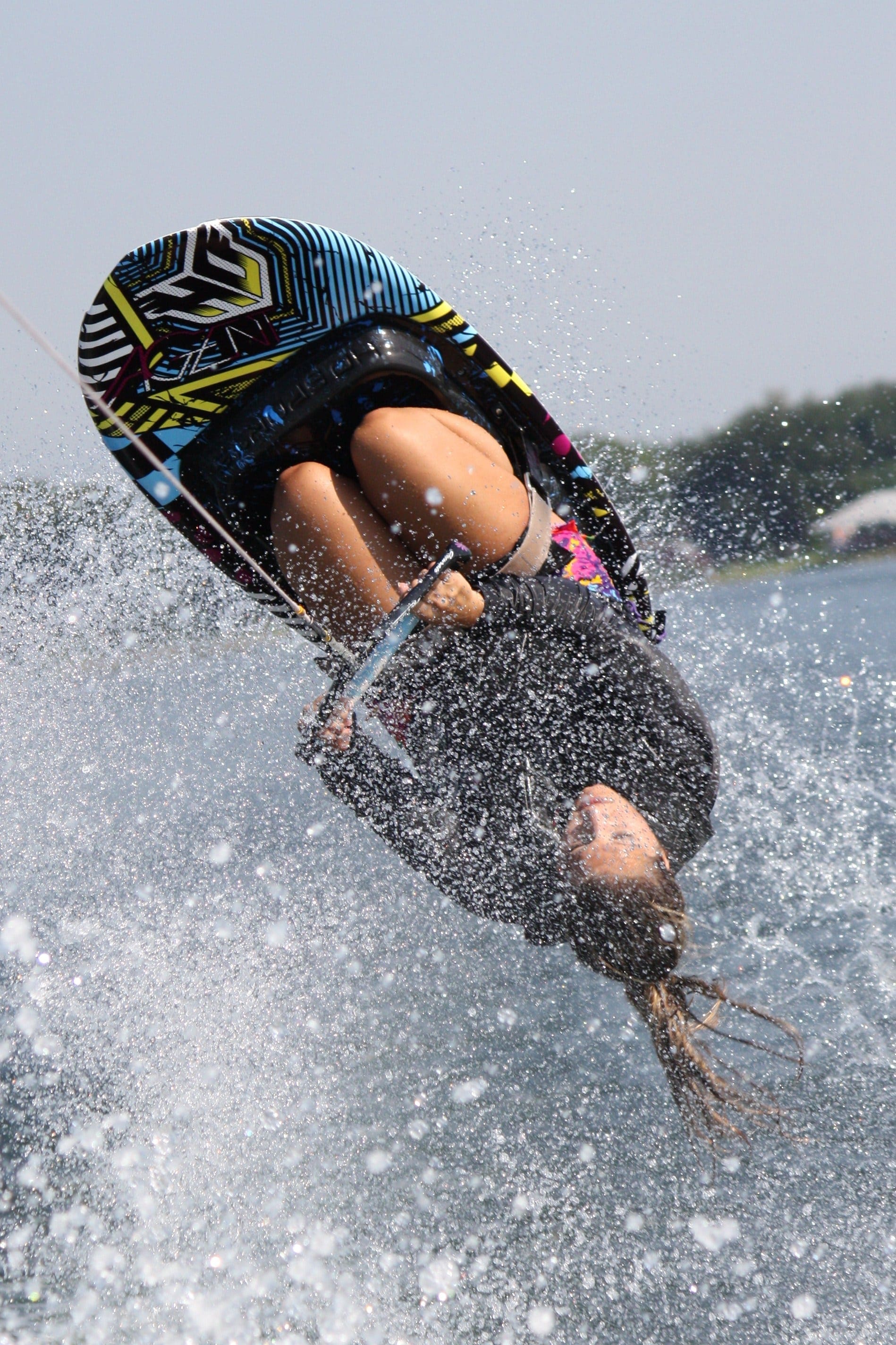 Alisa Piper Lake Placid Florida Frankie Panno Kneeboarding